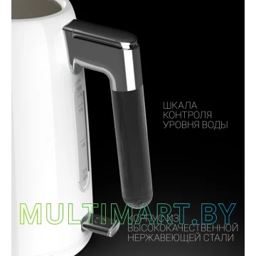 Электрический чайник Polaris PWK 1746CA Water Way Pro (белый) картинка 7